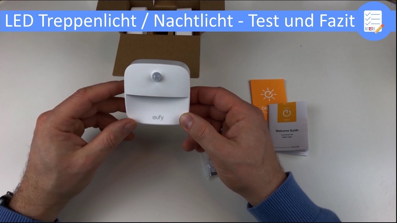 LED Treppenlicht / Nachtlicht mit Bewegungssensor f&uuml;r Flur, Schrank & Co - Eufy LED Lampe