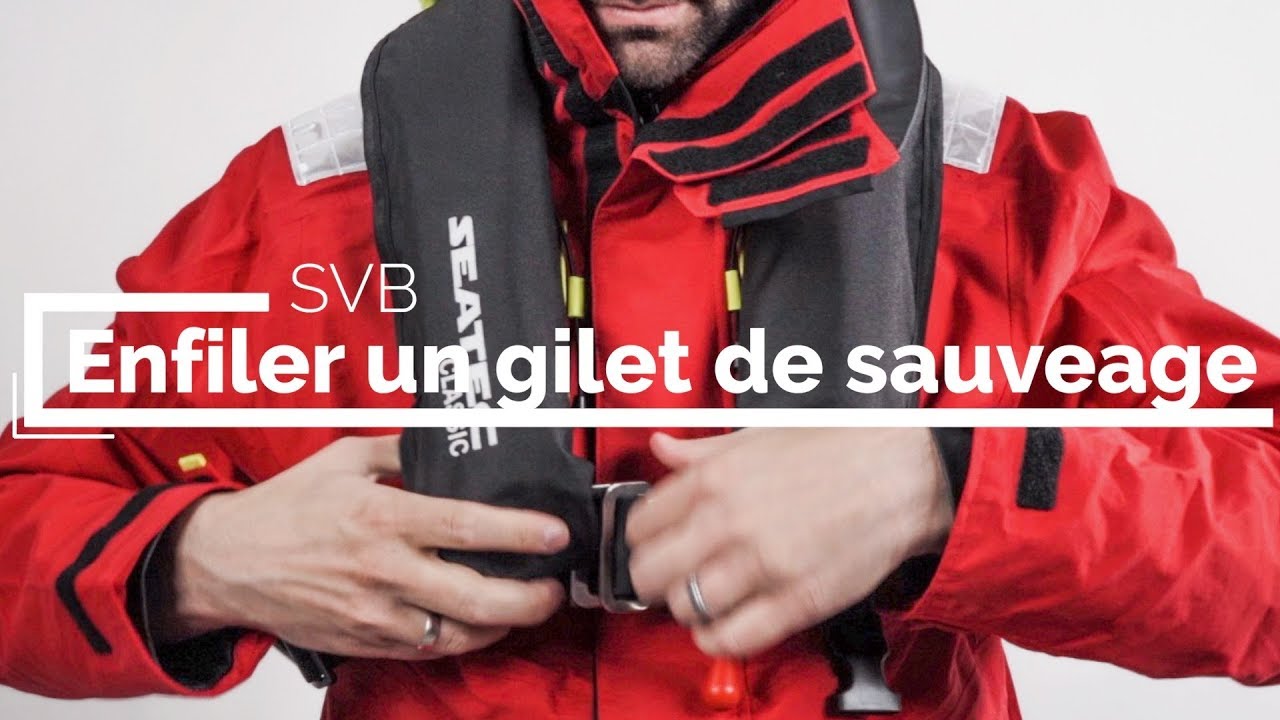 Mettez correctement votre gilet de sauvetage - c'est comme ça que ça marche | SVB