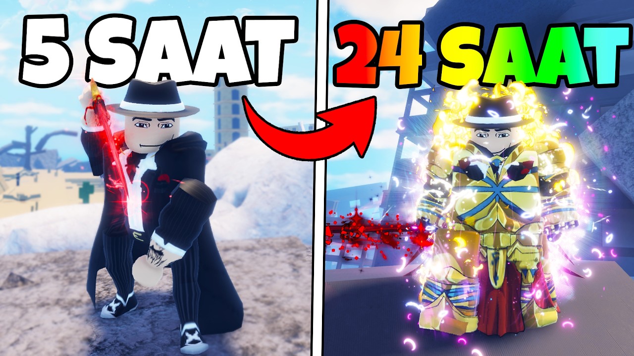 24 SAAT SAİLOR PİECE OYNAYIP MAX LEVEL OLDUM! | Roblox T&uuml;rk&ccedil;e