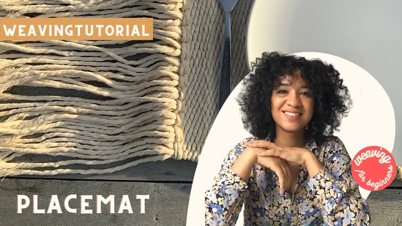 Woven Placemat | Weaving for Beginners