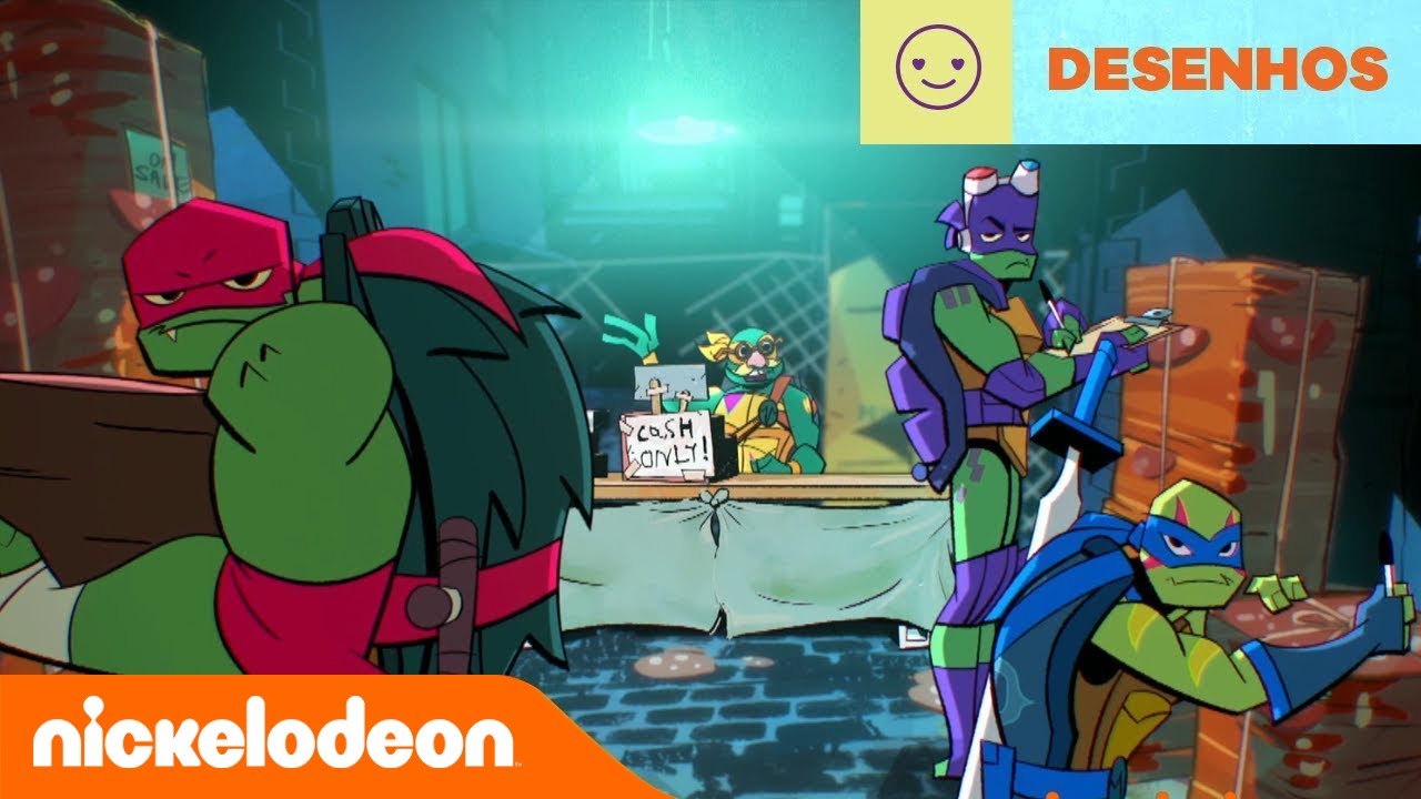 O Despertar das Tartarugas Ninja | Os Ladrões de Papel | Brasil | Nickelodeon em Português