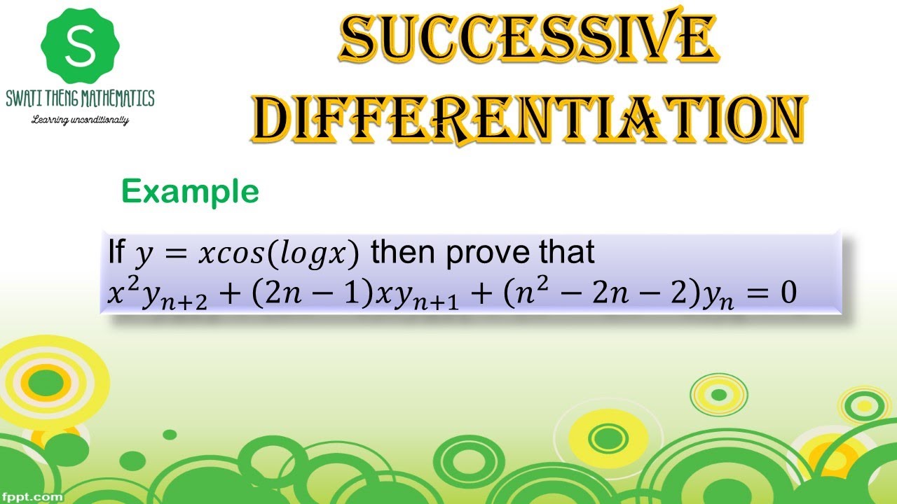 successive differentiation leibnitz theorem for nth derivative | Example successive differentiation