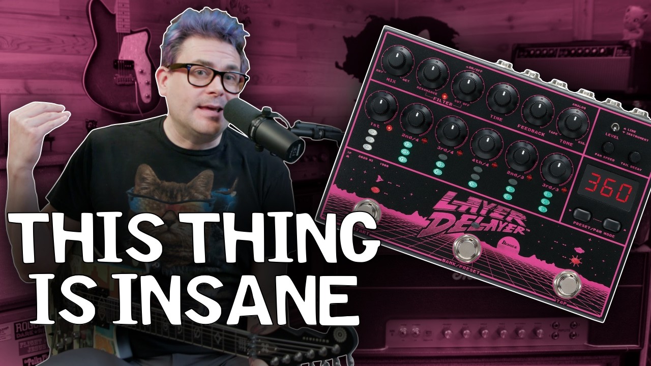This Ibanez Delay Is Wild — Layer Delayer Deep Dive & Sounds