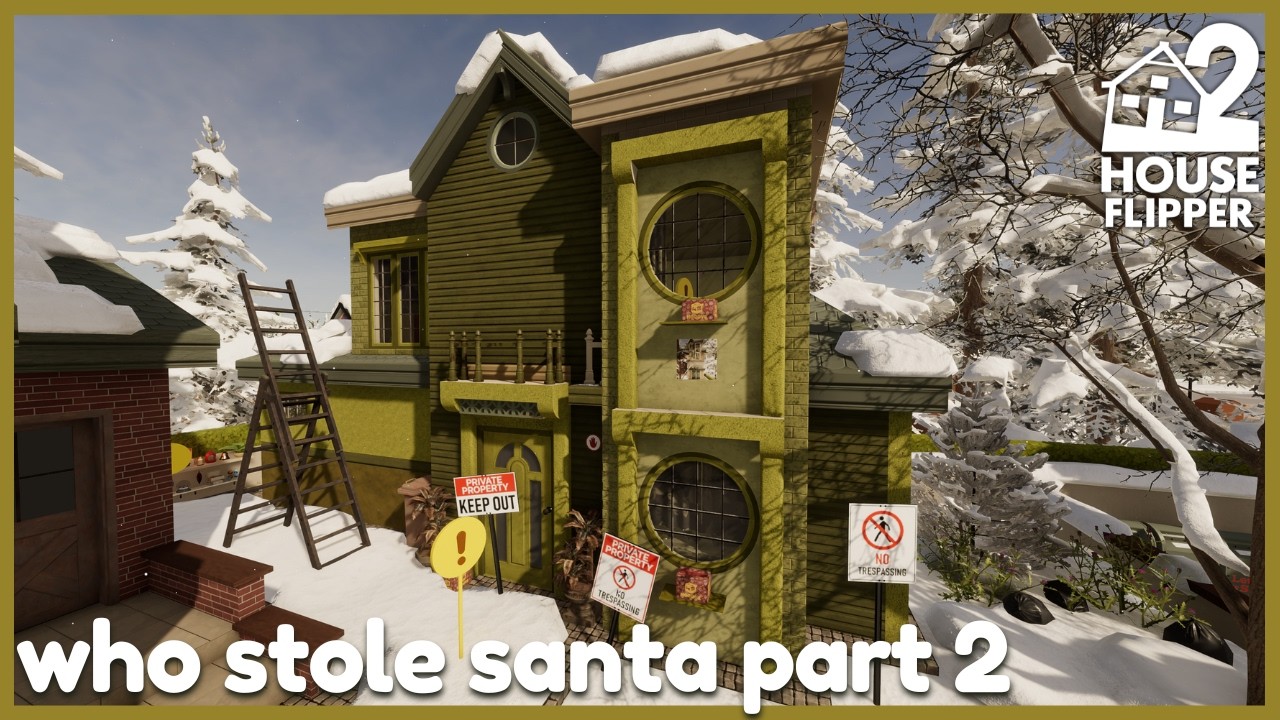 who stole santa part 2 🏡 house flipper 2: custom job | no commentary longplay
