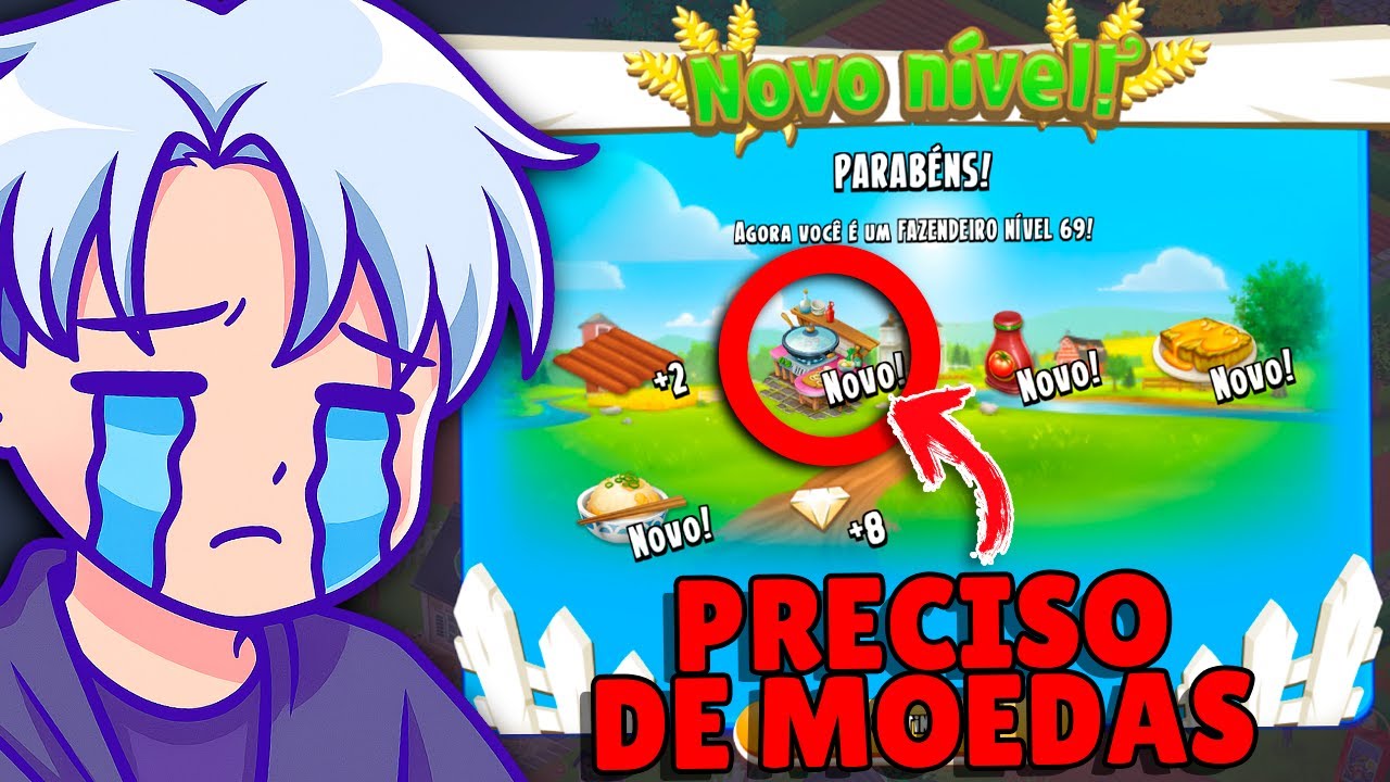 Alcancei o NÍVEL 69 e preciso URGENTEMENTE de MAIS MOEDAS 😱