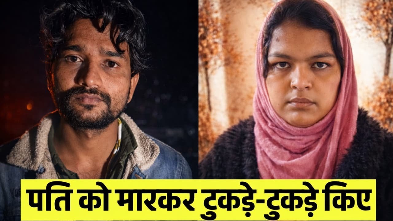 यूपी का 'ब्लू ड्रम' जैसा मर्डर: पत्नी और प्रेमी ने किए पति के टुकड़े | Dark Crime Stories Hindi