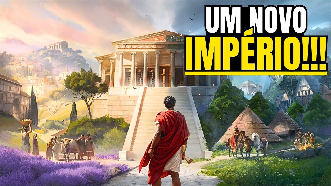 INÍCIO DE GAMEPLAY! | FUI ELEITO GOVERNADOR e RECONSTRUÍMOS uma CIDADE! | ANNO 117 PAX ROMANA |