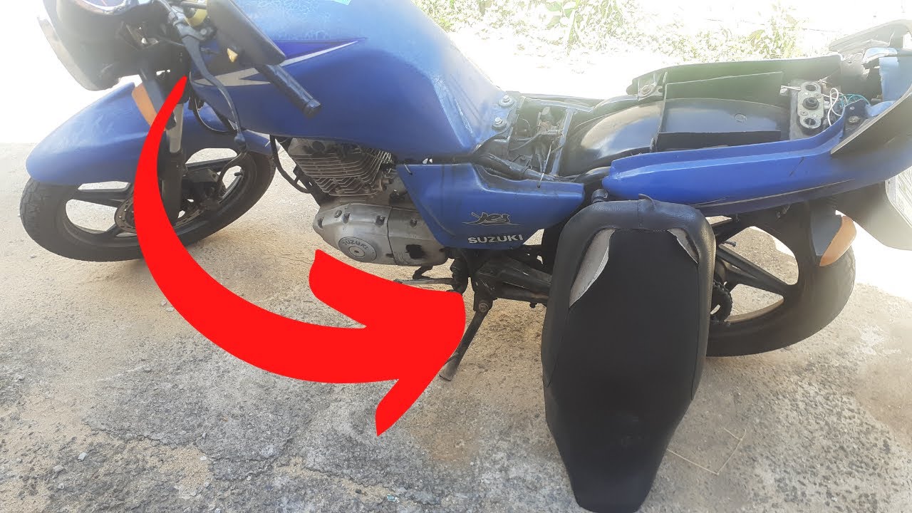 Como REMOVER Banco da Moto SUZUKI YES Tutorial
