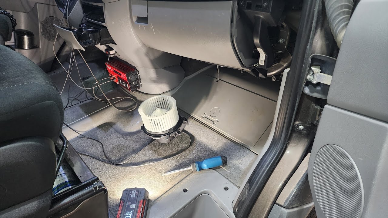 sprinter blower motor DIY replacement