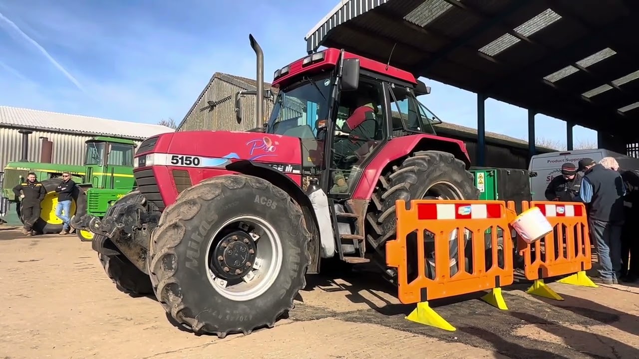 Case Ih 5150 pro maxxum dyno test run