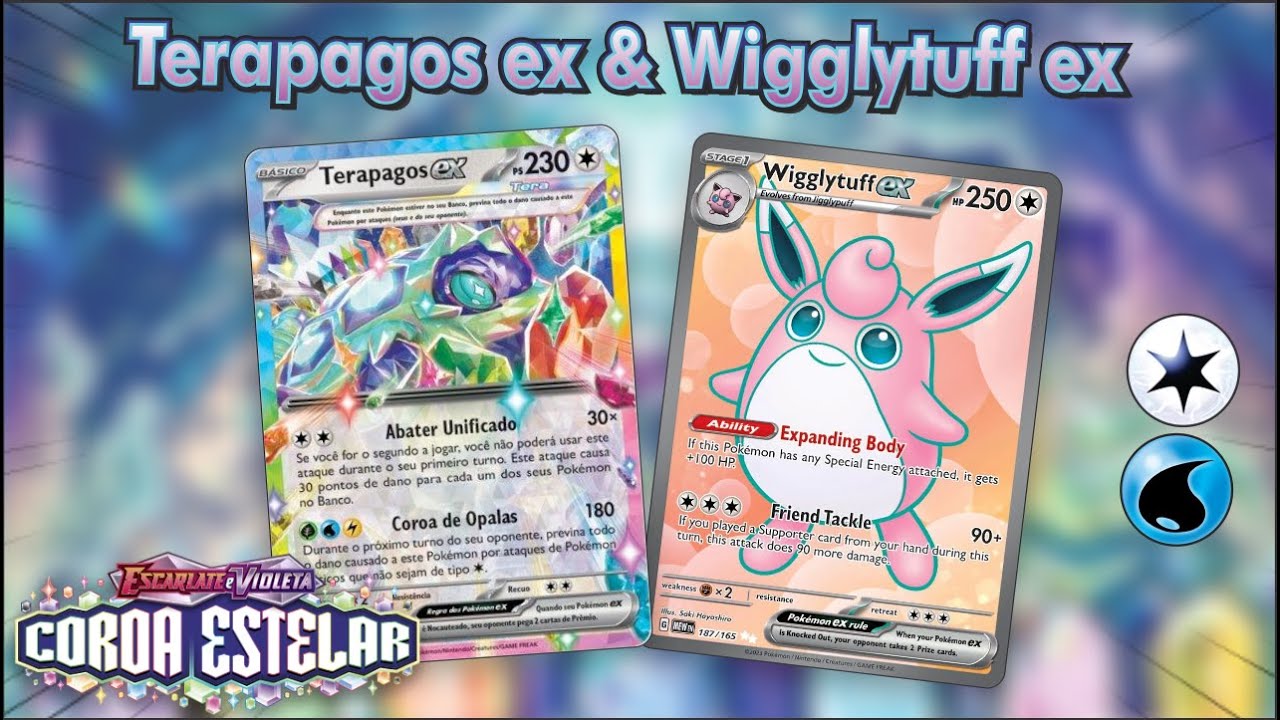 O deck super defensivo! Terapagos ex e Wigglytuff ex - Pokemon tcg live