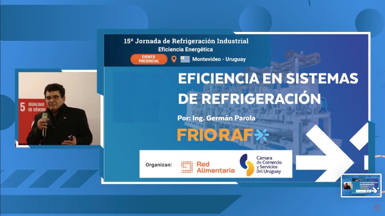 Eficiencia en sistemas de refrigeración Industrial /Aspectos de diseño que impactan en la eficiencia