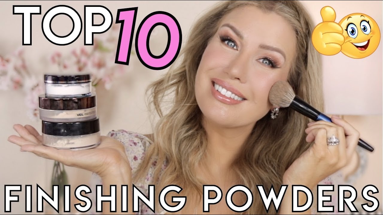The BEST Finishing Powders For Mature Skin | UNDER EYES and FACE