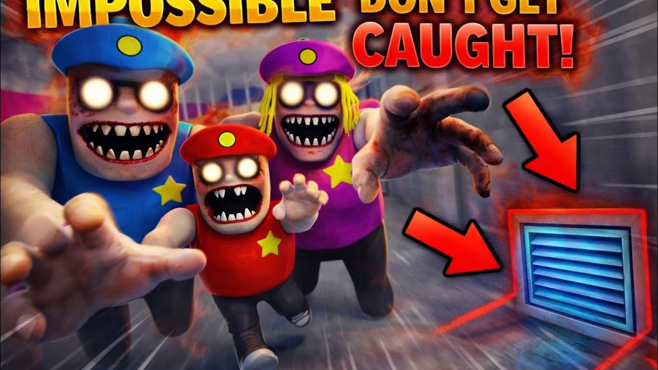 I Escaped BARRY’S CREEPY FAMILY!