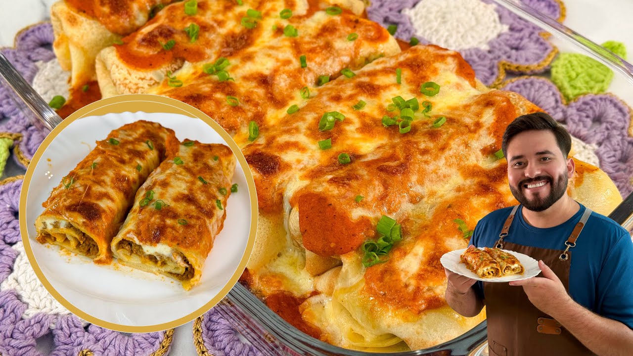 SEM DÚVIDAS! A Melhor RECEITA de PANQUECA DE CARNE do MUNDO | Gabriel Freitas