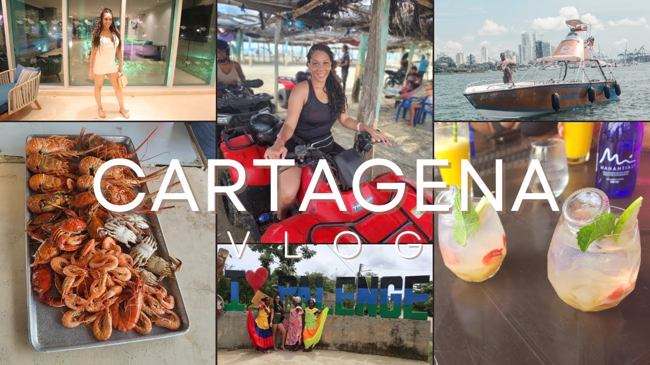 CARTAGENA VLOG 2024  | Nightlife | ATV | Palenque #traveling #colombia