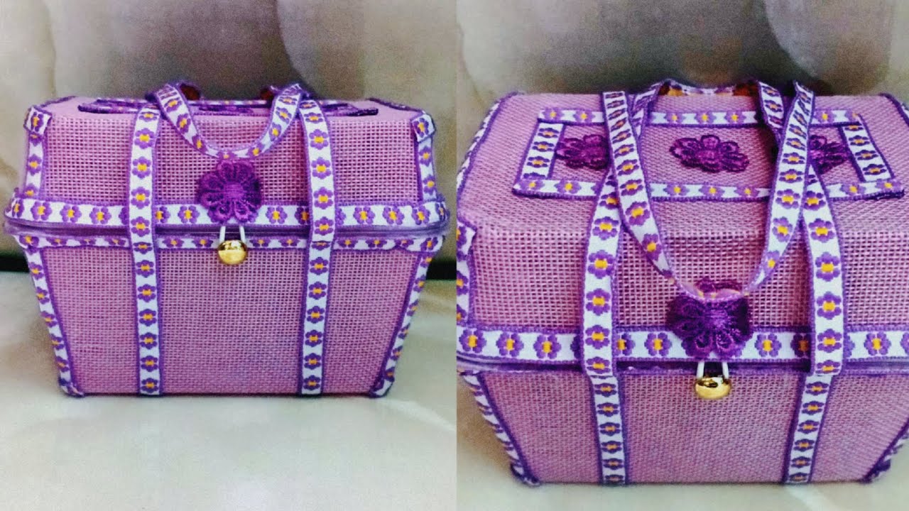 DIY Make a Bag from Used Thinwall Containers /DIY buat tas dari thinwall bekas |Recycled Crafts #257