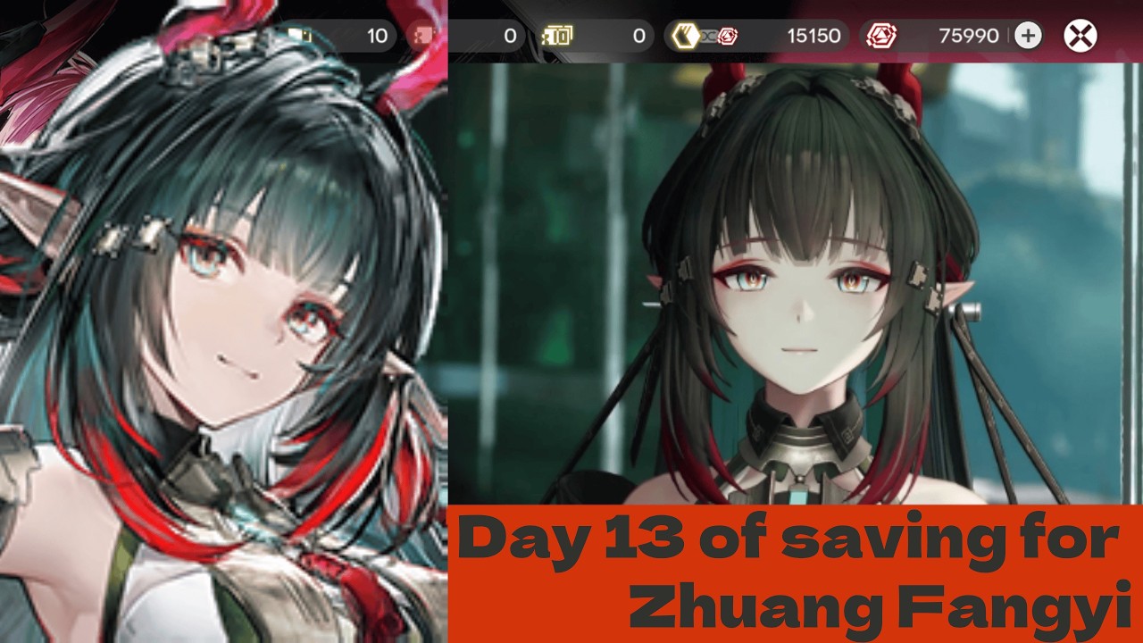 Day 13 of Saving for Zhuang Fangyi