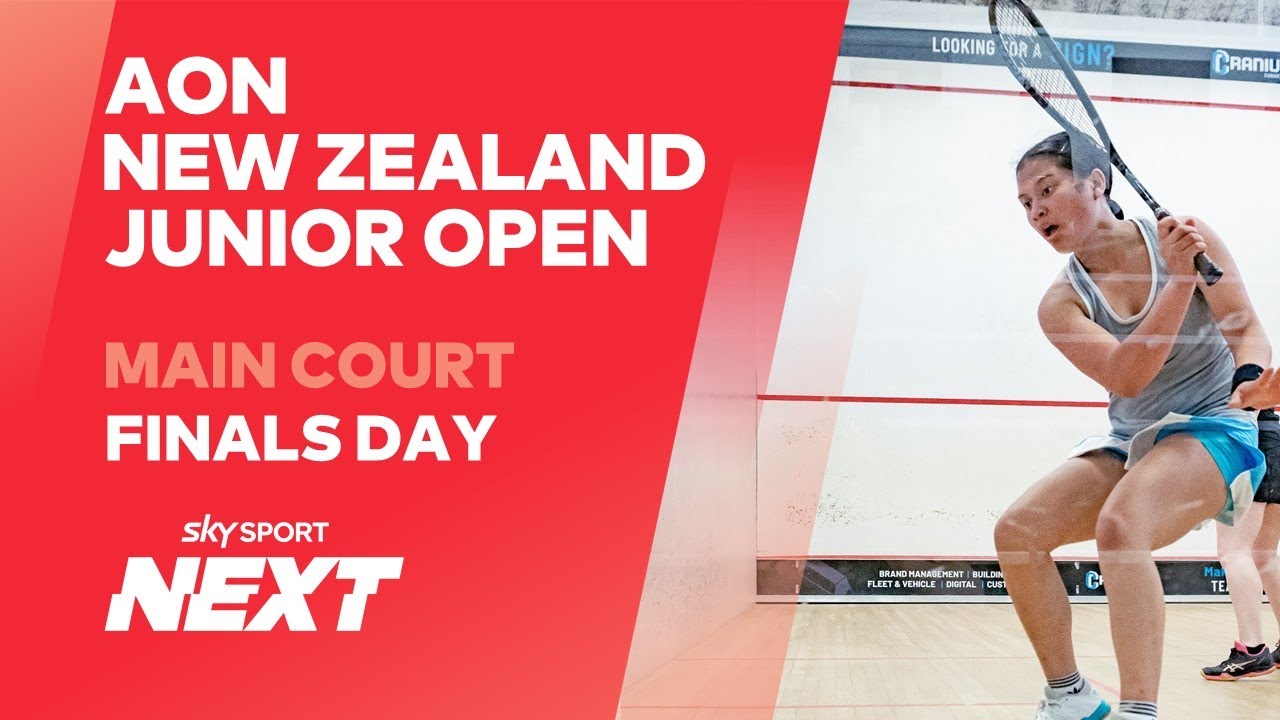 Finals | MAIN COURT | AON New Zealand Junior Open 2021