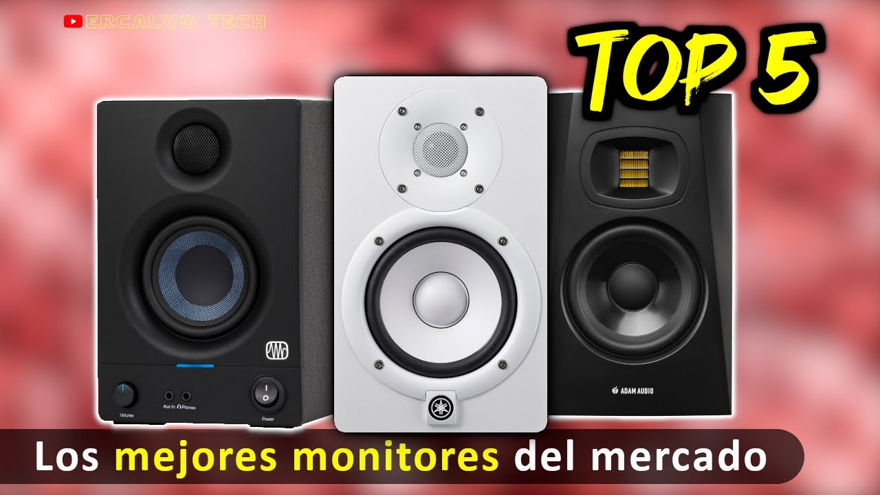 Top 5 Mejores Altavoces de Estudio para Audiófilos 🔊 Mejores monitores del mercado 2026