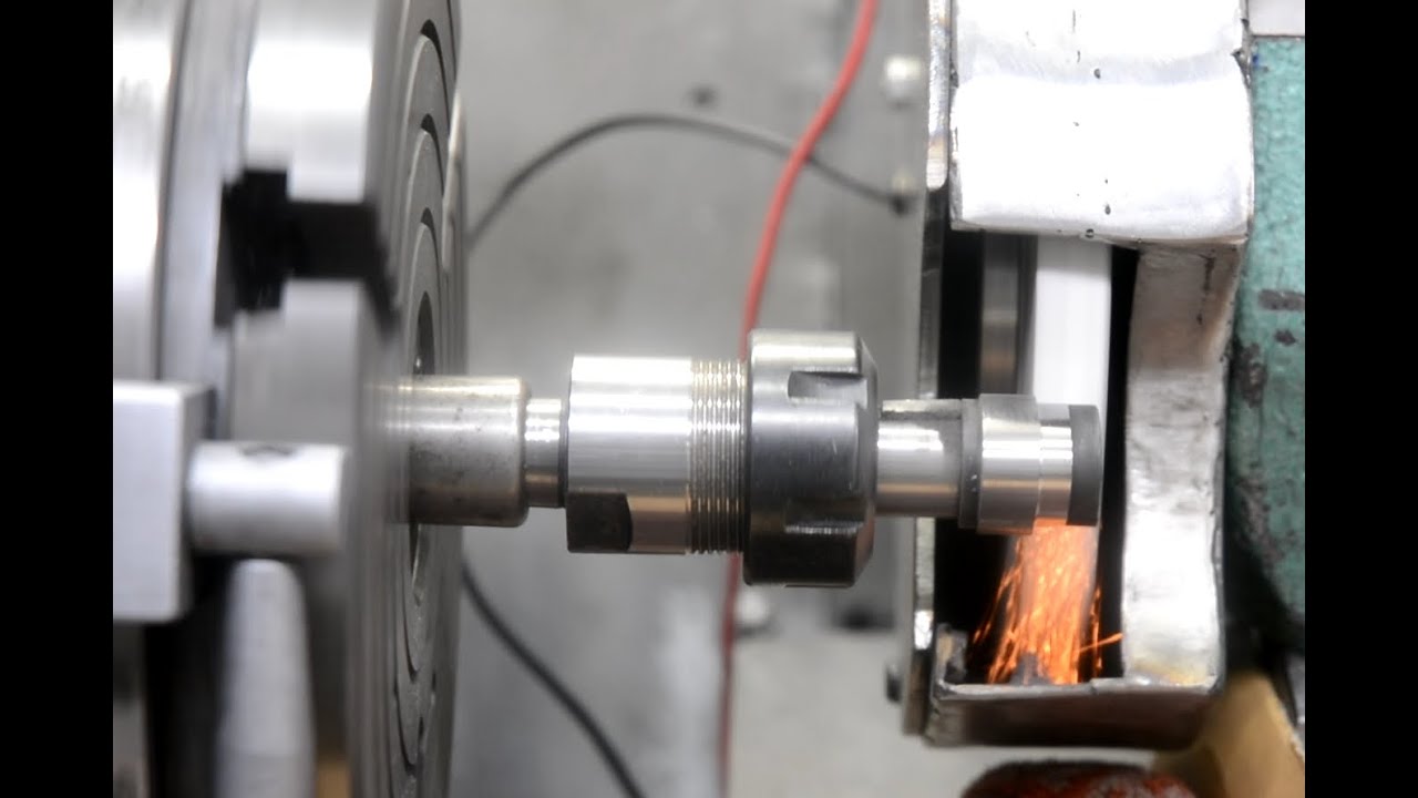 Cam Grinder working.