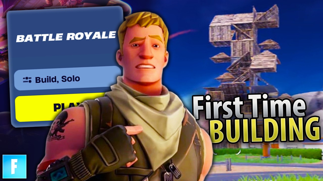 Zero Build NOOB Tries BUILDING for the FIRST Time | Fortnite