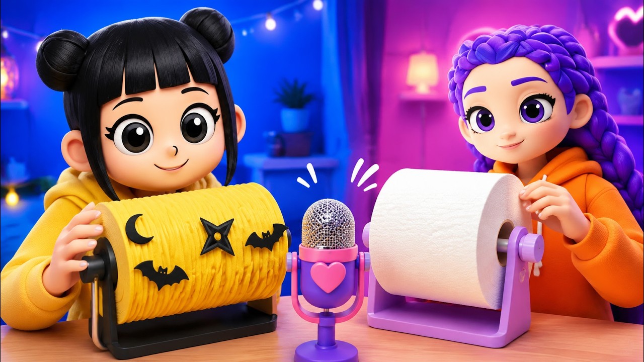 Zoe & Rumi Try ASMR! 😆🎧 Unexpected DIY Fun You’ll Love