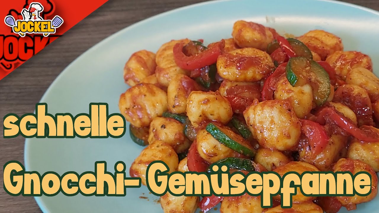 schnelle Gnocchi- Gemüsepfanne