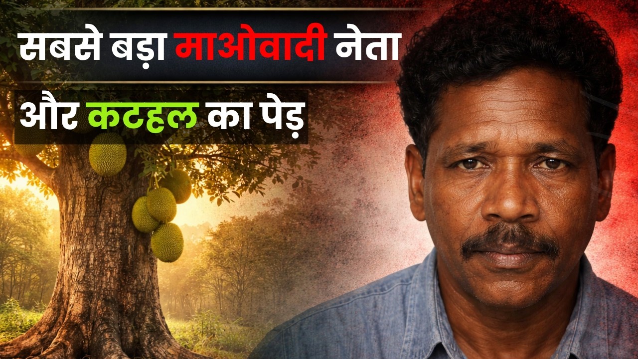 सबसे बड़ा नक्सली नेता और कटहल का पेड़