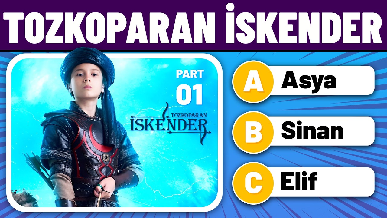 Tozkoparan İskender Bulmacası! 🏹 | Ne Kadar Tanıyorsun Bilgini Test Et – Part 1