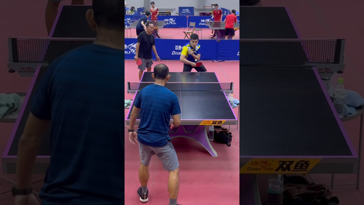 Confident Backhand Smash 🏓