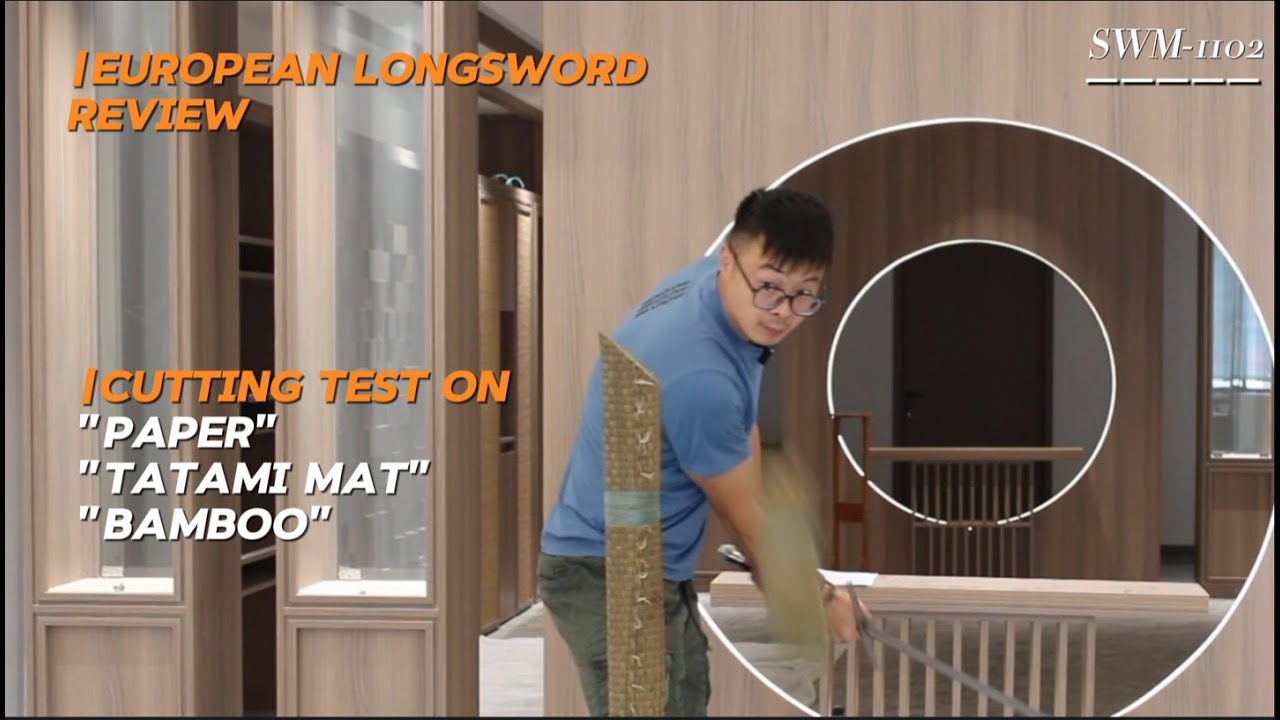 Swordier Reproduction |  European XVIa Type Longsword Review | See the Cutting Test Performance.