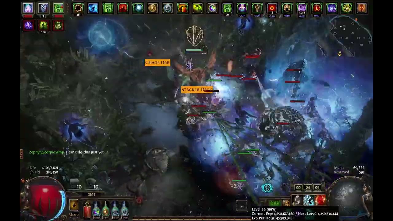 POE 3.27 Herald of Agony Farrul Champion, Reaching Level 100 Whooo!