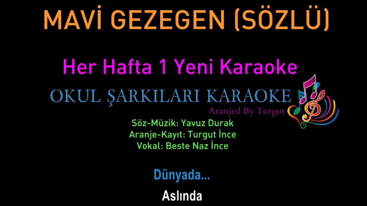 Mavi Gezegen Aranjed By Turgut SÖZLÜ