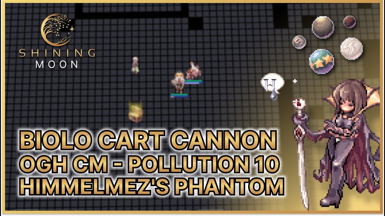 [SMRO - Niflheim] Biolo (Cart Cannon) OGH CM Hell Pol 10 Himmelmez's Phantom