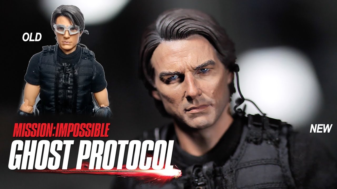 1/6 Tom Cruise figure, Mission Impossible Ghost Protocol, Head by Donfung, medicom, Hot toys scale