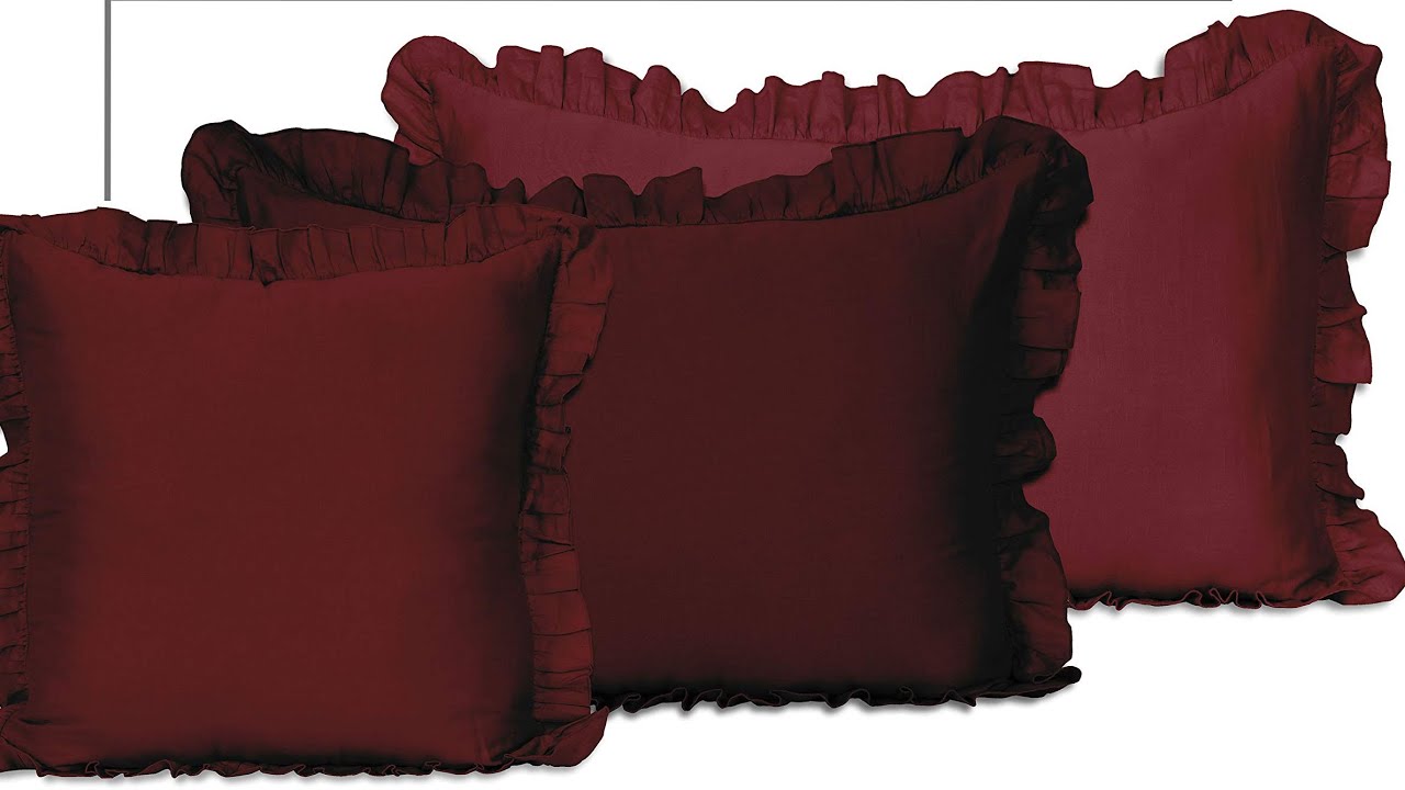 طريقة عمل الوساده(الخداديه) بكرانيش بطريقه سهله وسريعه #مشروع_مربح #bed #bedsheet #hand_made