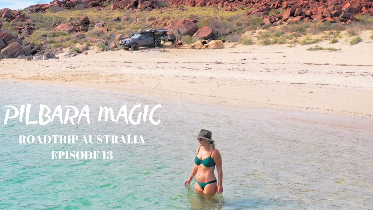 CRAZY BEACH CAMP IN THE PILBARA & STAIRCASE TO THE MOON | ROADTRIP AUSTRALIA EP.13