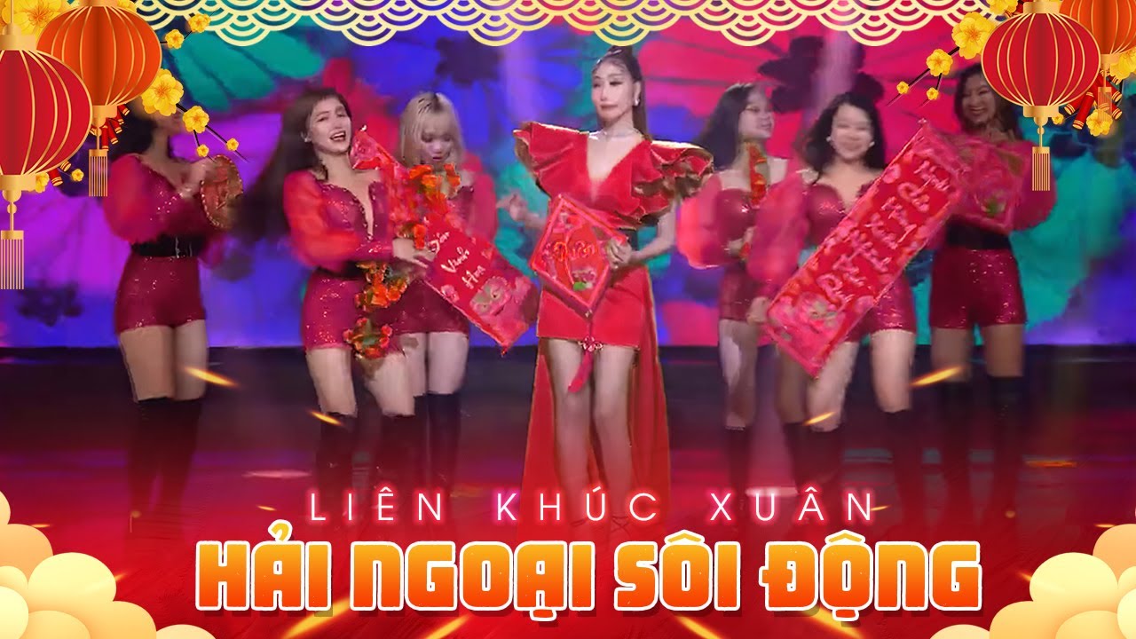 LK NHẠC XUÂN HẢI NGOẠI SÔI ĐỘNG - LK LAMBADA Cực Chất Lượng, Vũ Điệu Mát Mẻ - XEM NHỨC ĐÔI  MẮT