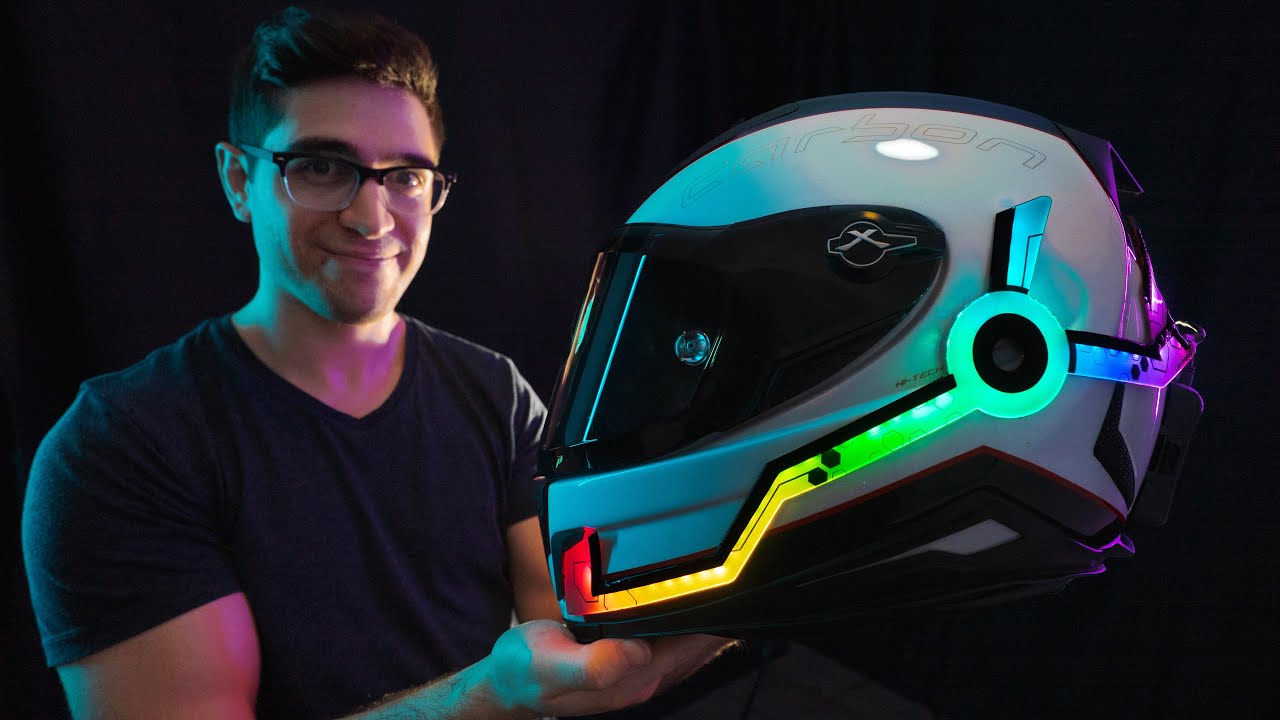 I Made an RGB LED Kit for Helmets!