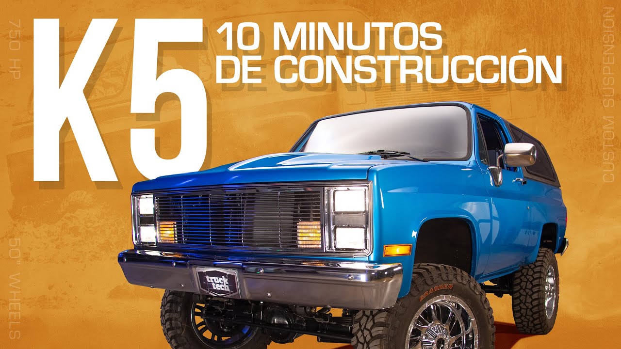 ¡Reconstruyendo un Chevy K5 Blazer en 10 minutos!