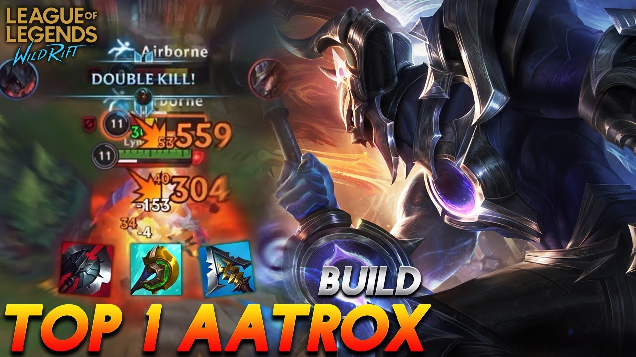 I TRIED TOP 1 AATROX BUILD AND THIS IS RESULT!! | AATROX NO DEATH CHALLENGE | WILDRIFT