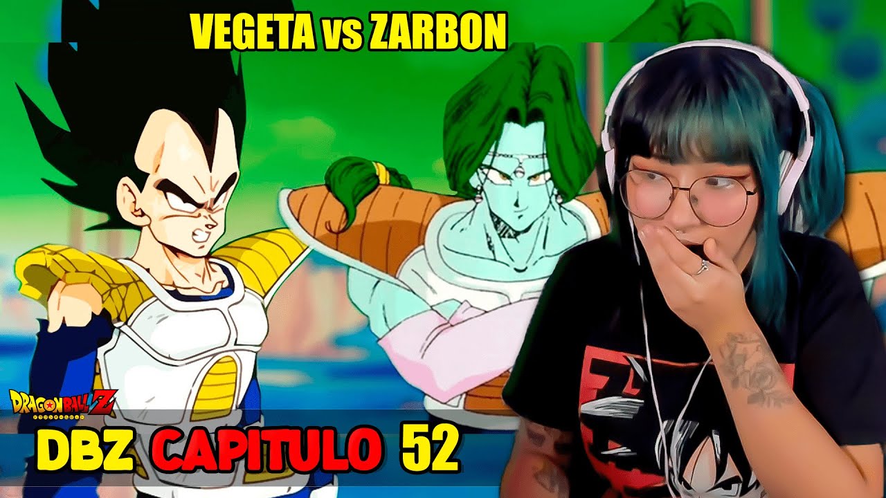 VEGETA VS ZARBON 😯​ DRAGON BALL Z REACCIÓN POR PRIMERA VEZ CAPITULO 52