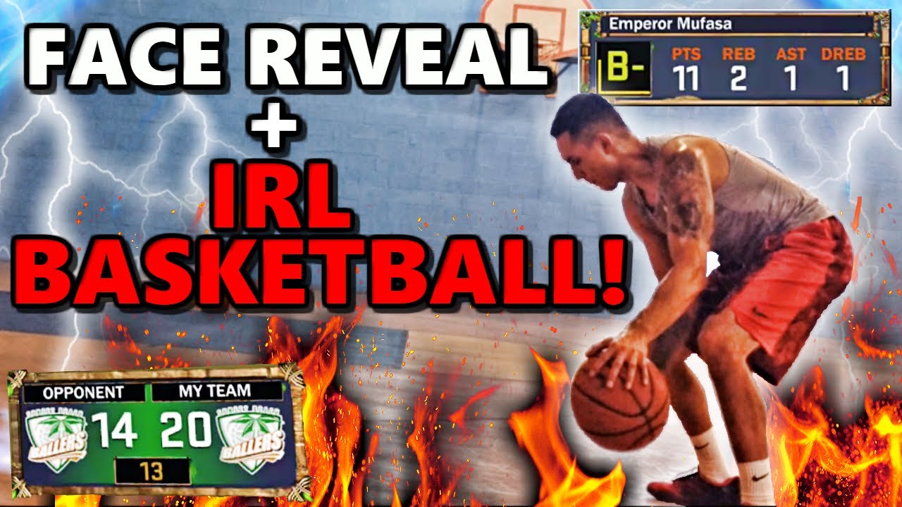 EMPEROR MUFASA FACE REVEAL! + IRL BASKETBALL!! (1V1 VS YOUTUBERS!?)