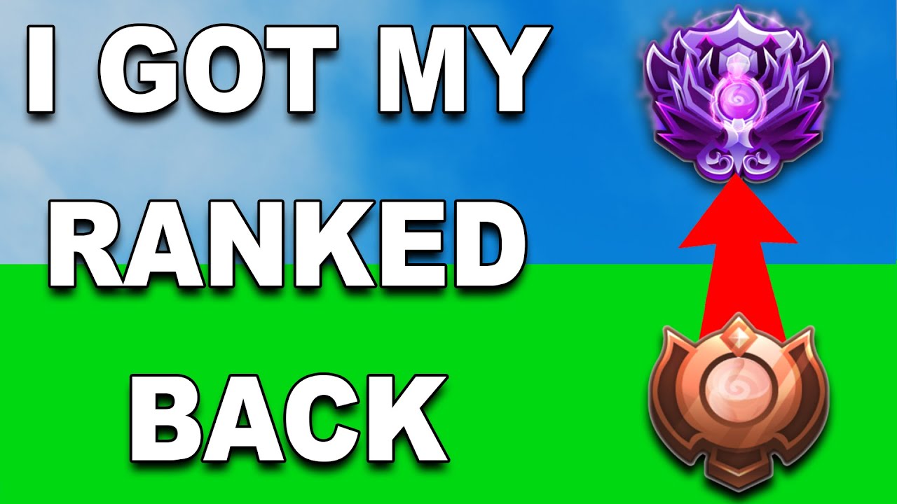 I got my RANKED BACK (3200+ RP) Roblox Bedwars