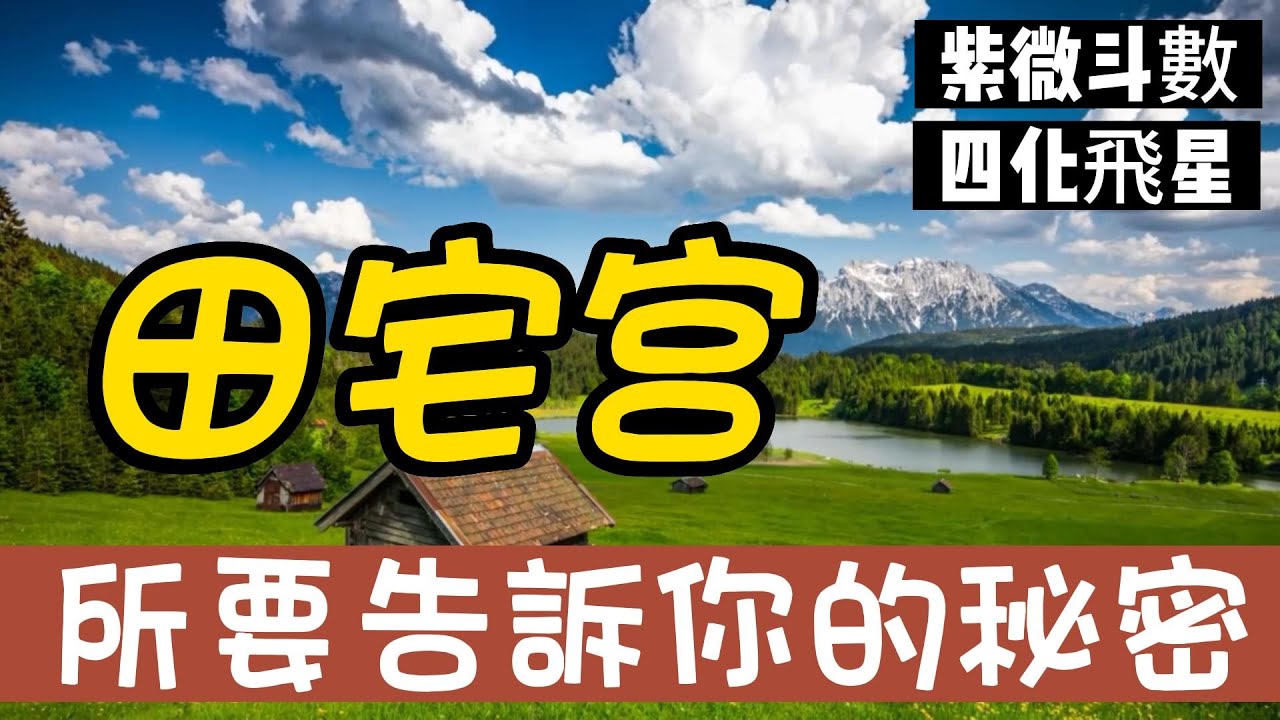 EP42 【紫微斗数 四化飞星】【宫位篇（4）】（下）田宅宮所要告訴你的秘密！田宅宫化忌就是破财？！年老就穷困？！#宣如心所愿xuanwish  #紫微斗数  #算命