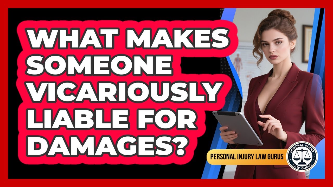 What Makes Someone Vicariously Liable For Damages?
