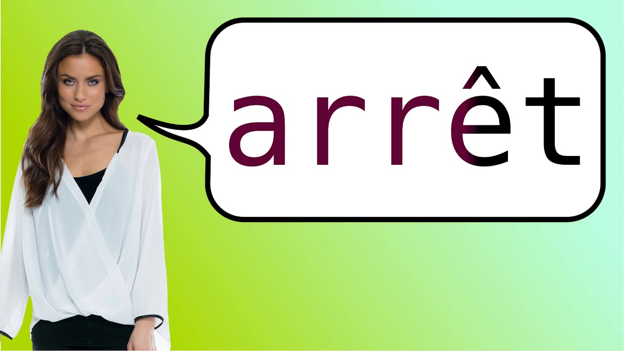 How to say 'stop' in French?