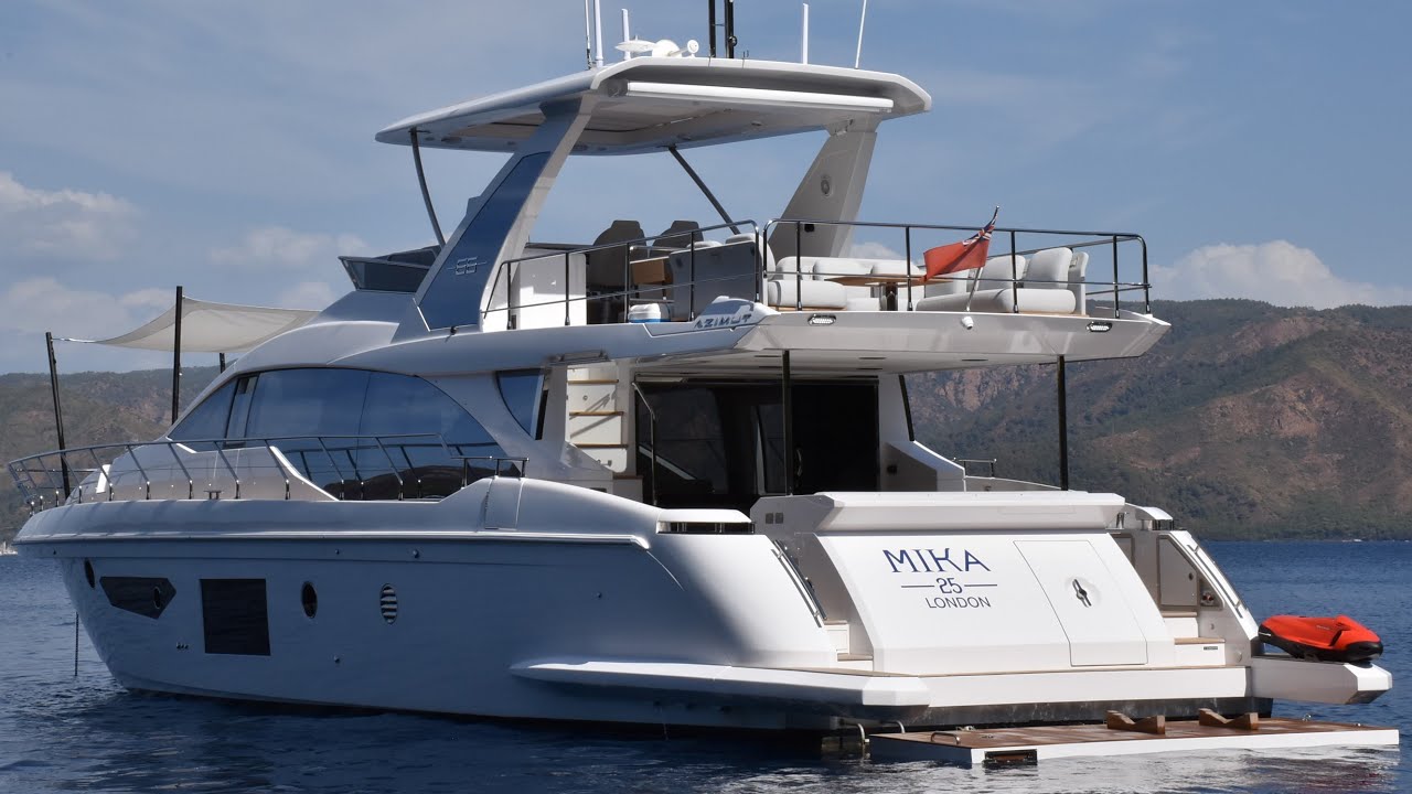 New 2021 Azimut 66 yacht for sale full walkthrough video
