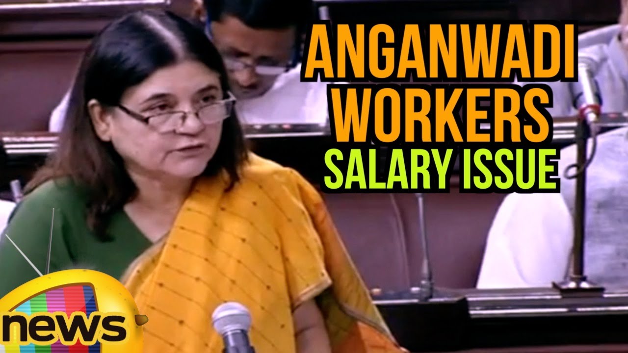 Maneka Gandhi Speaks About Anganwadi Workers Salary Issue | Lok Sabha | Mango News